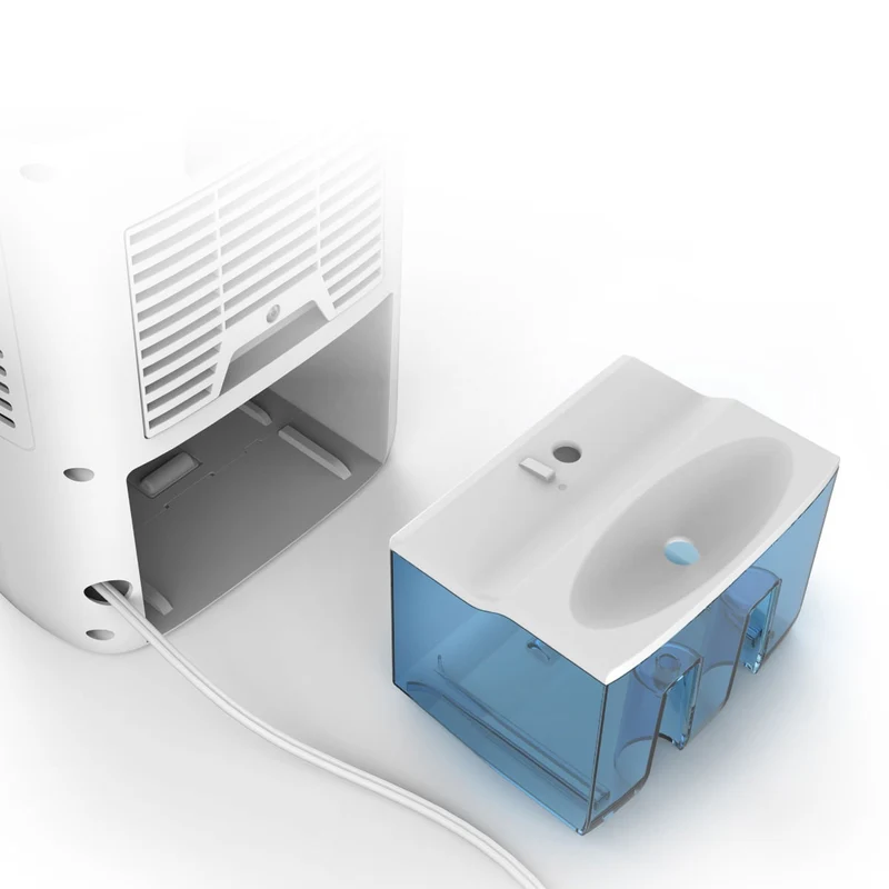 Portable Mini Dehumidifier with Removable Tank and Timer for Bathroom Bedroom