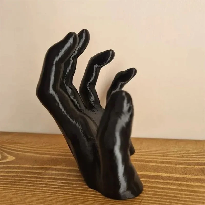 Demon Hand Wall Hook with Matte Black Finish for Keys and Jewelry Hanger