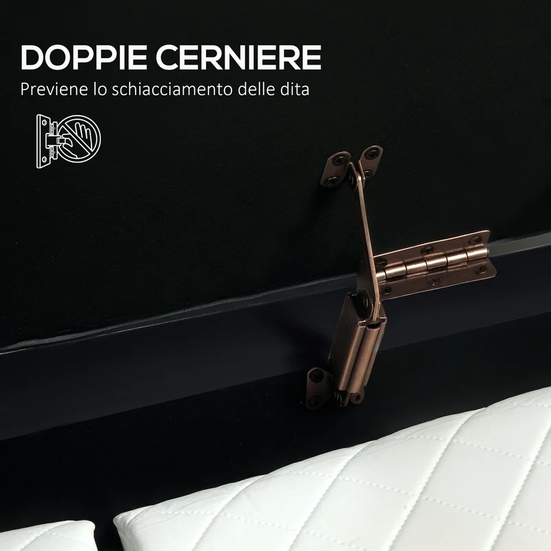 Panca Contenitore Ingresso Ovale 72L con Coperchio Sollevabile Seduta Imbottita in Velluto Nero