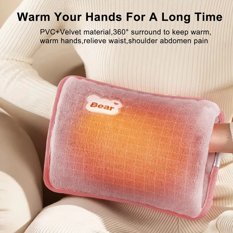Handwarmer – oplaadbaar met zachte hoes voor koude winterdagen
