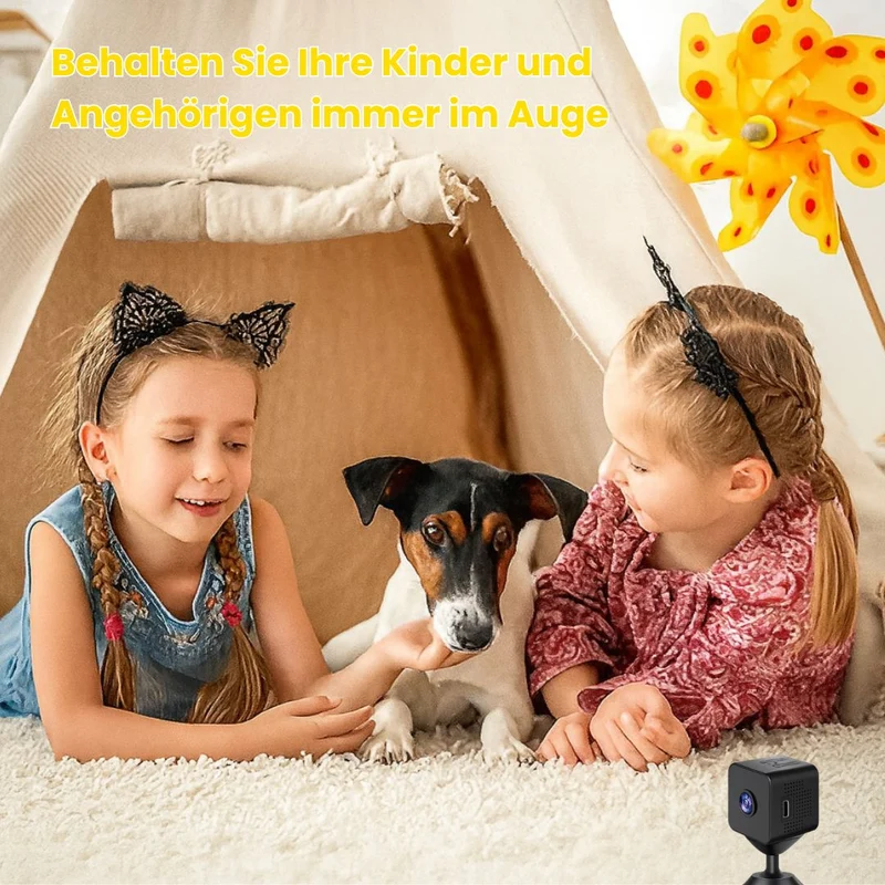 Kabellose Mini Überwachungskamera mit WLAN | MiniWächter