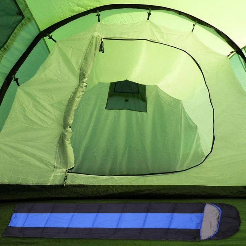 Heated Winter Tourist Sleeping Bag with USB, Hood, and 4 Heating Zones for Children