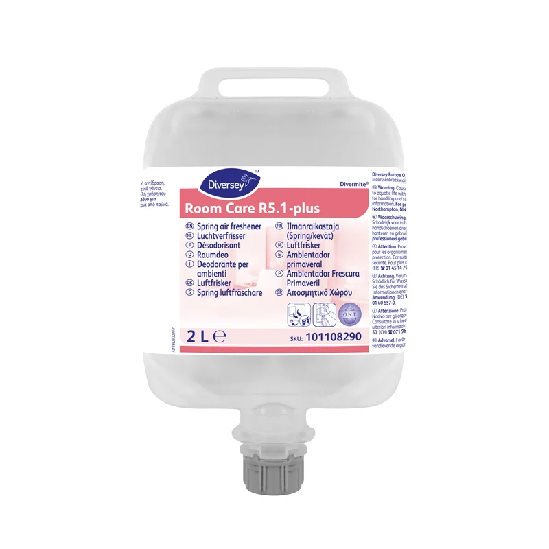 Deodorante per ambienti concentrato Diversey Room Care R5.1-plus 2 litri DISPONIBILE IN 7 GIORNI LAVORATIVI