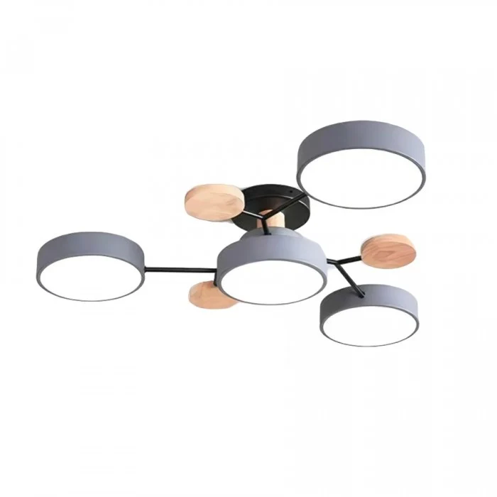 Modern Round Adjustable LED Ceiling Lamp – Flush Mount