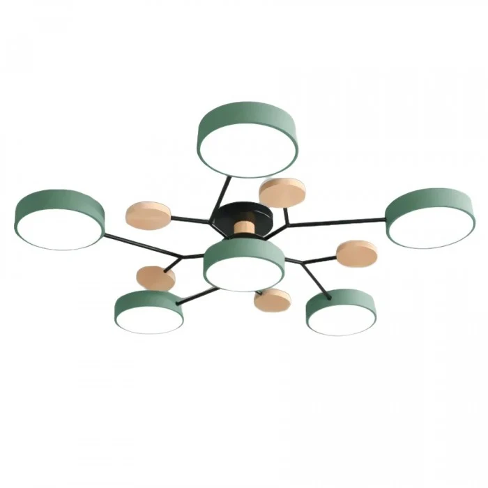 Modern Round Adjustable LED Ceiling Lamp – Flush Mount