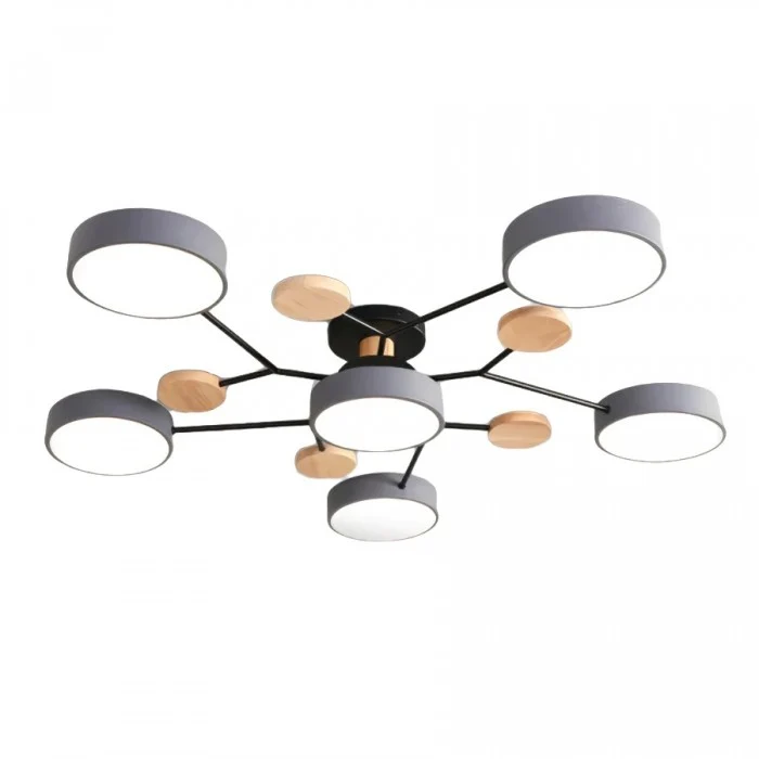 Modern Round Adjustable LED Ceiling Lamp – Flush Mount