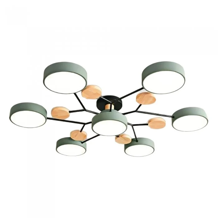 Modern Round Adjustable LED Ceiling Lamp – Flush Mount