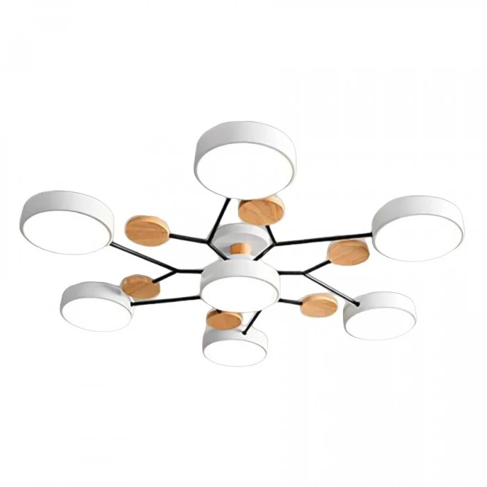 Modern Round Adjustable LED Ceiling Lamp – Flush Mount