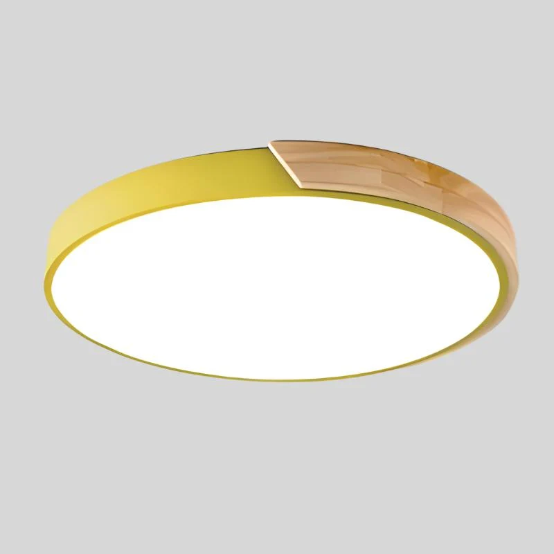 Modern Round LED Ceiling Lamp – For Living Room, Bedroom, and Dining Room