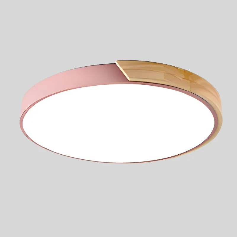 Modern Round LED Ceiling Lamp – For Living Room, Bedroom, and Dining Room