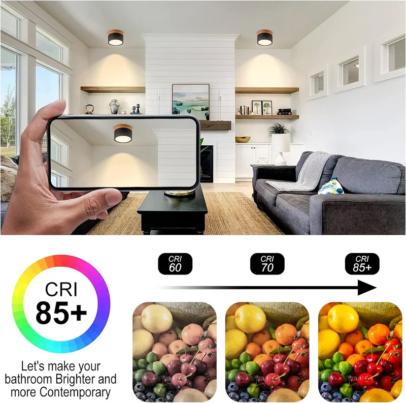 Modern Cylindrical LED Ceiling Flush Mount Lamp