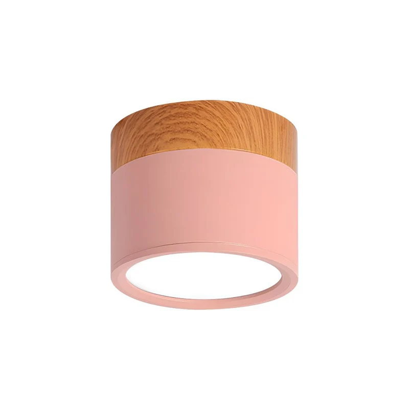 Modern Cylindrical LED Ceiling Flush Mount Lamp