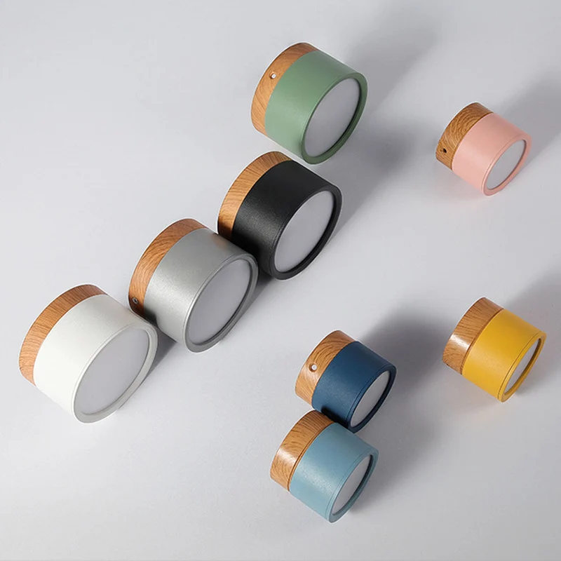 Modern Cylindrical LED Ceiling Flush Mount Lamp