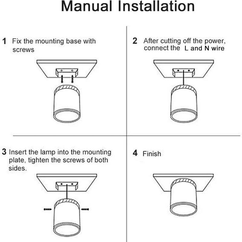 Modern Cylindrical LED Ceiling Flush Mount Lamp