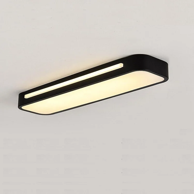 Nordic Minimalist Long LED Ceiling Lamp