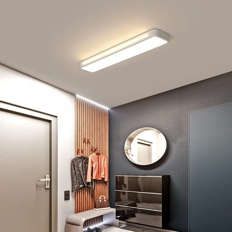 Nordic Minimalist Long LED Ceiling Lamp