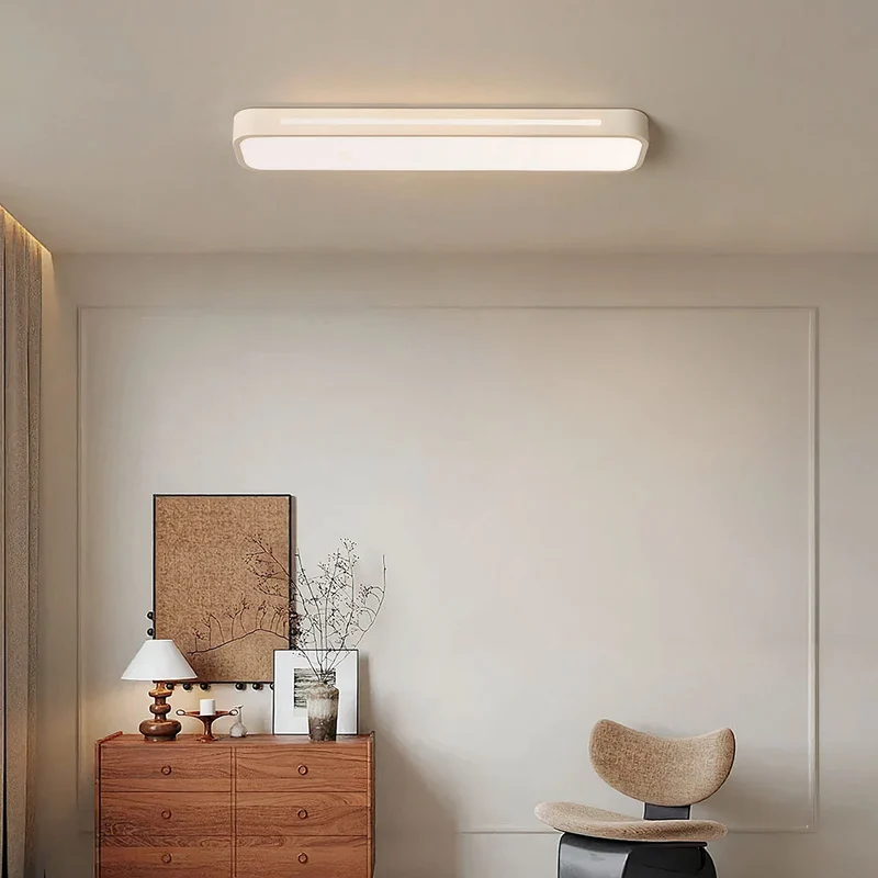 Nordic Minimalist Long LED Ceiling Lamp