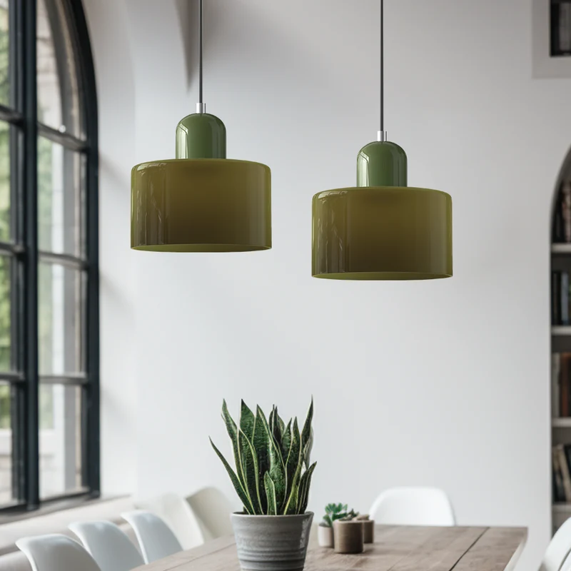 Elongated Halo Pendant Lamp with Sleek Modern Design