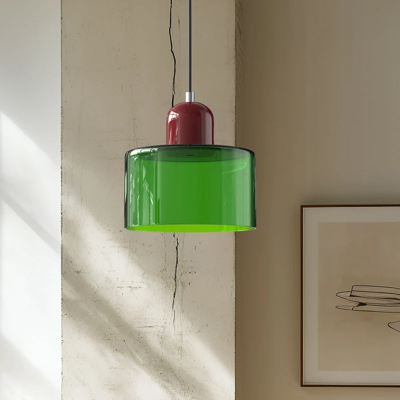Elongated Halo Pendant Lamp with Sleek Modern Design