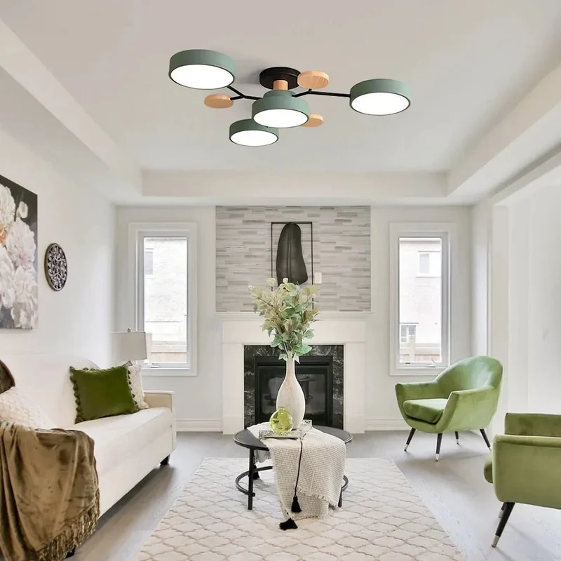 Modern LED Ceiling Flush Mount Lamp