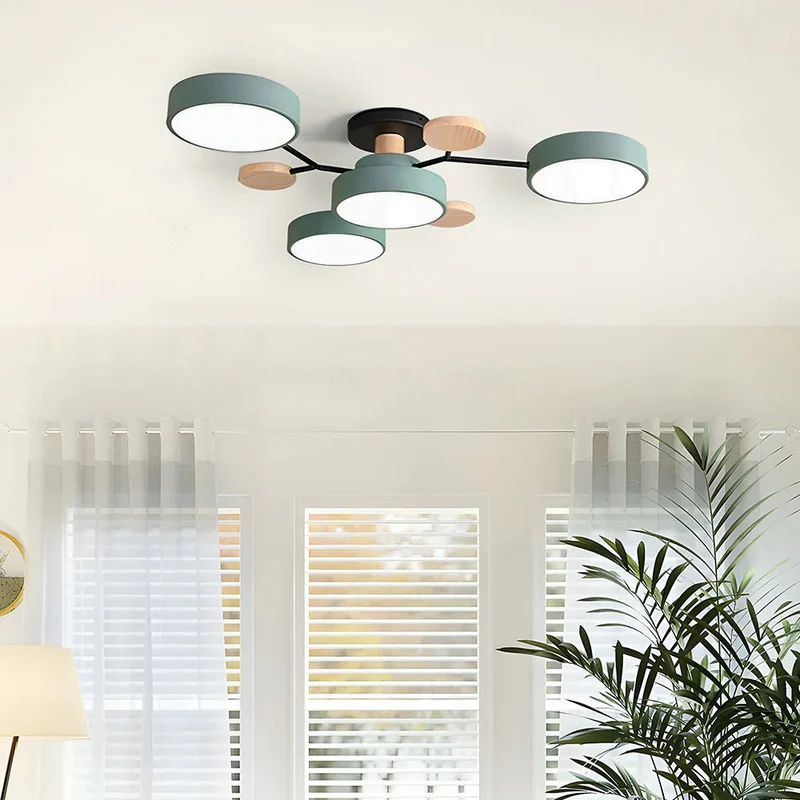 Modern LED Ceiling Flush Mount Lamp