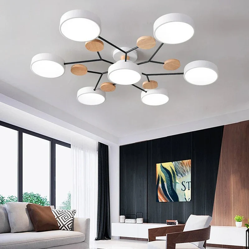 Modern LED Ceiling Flush Mount Lamp