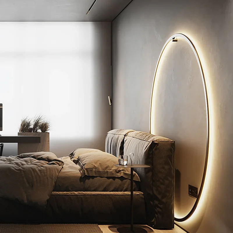 Modern Round Minimalist Style LED Wall Lamp
