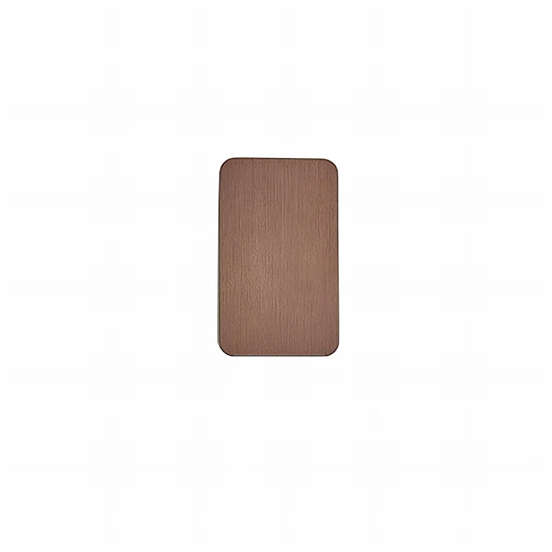 Modern Rectangular Metal LED Wall Lamp for Interiors