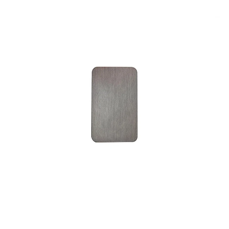Modern Rectangular Metal LED Wall Lamp for Interiors