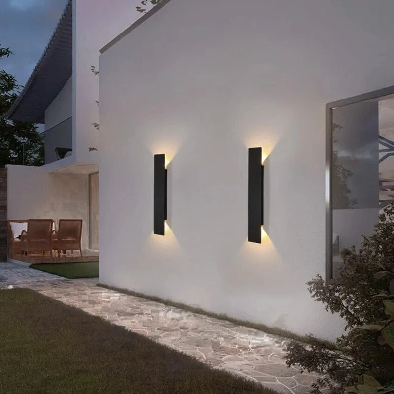 Modern Aluminum Design Outdoor Wall Lights