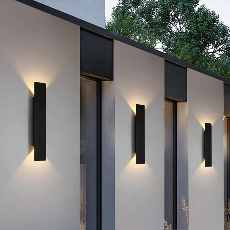 Modern Aluminum Design Outdoor Wall Lights