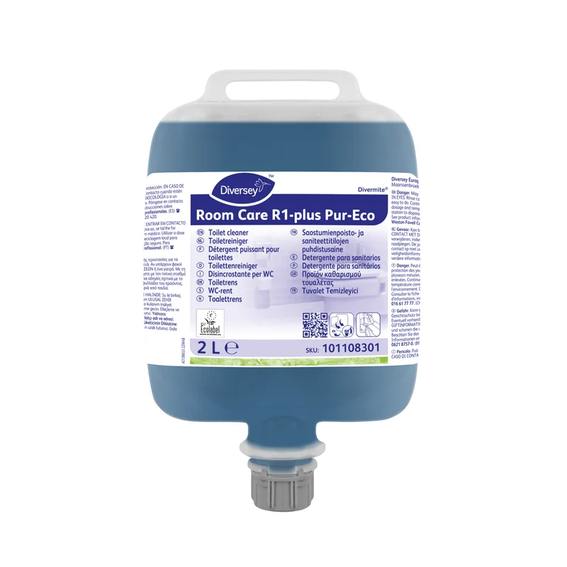 Detergente per WC concentrato Diversey Room Care R1-plus Pur-Eco 2 litri DISPONIBILE IN 7 GIORNI LAVORATIVI
