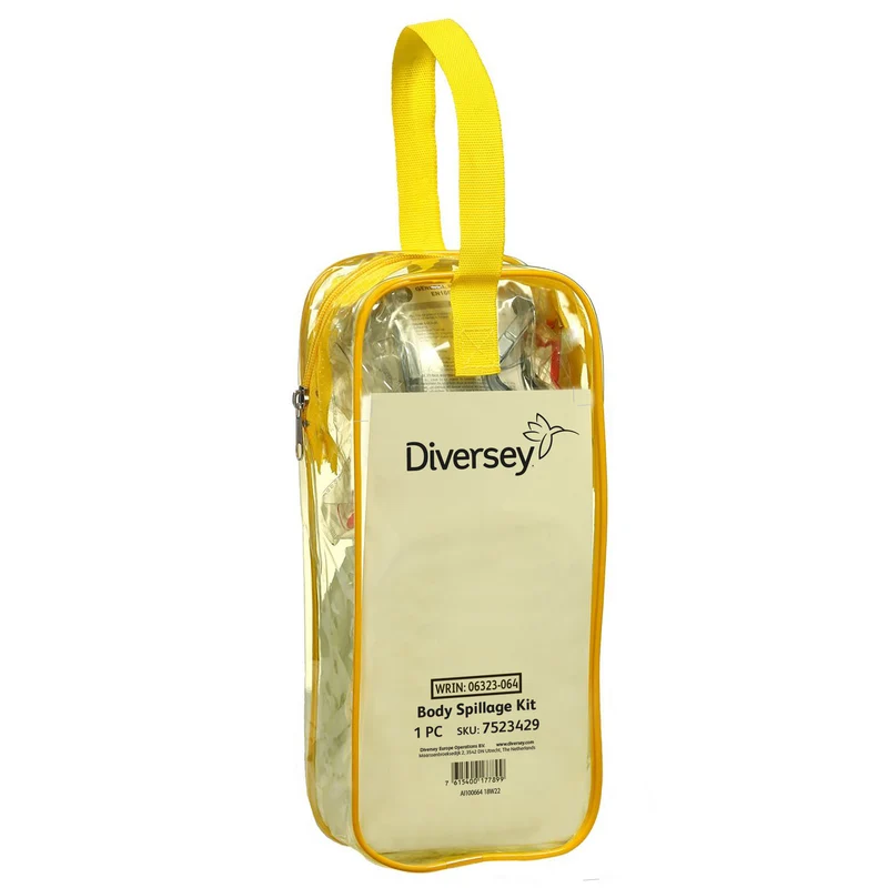 Kit per sversamenti organici Diversey Body Spillage Kit completo DISPONIBILE IN 7 GIORNI LAVORATIVI