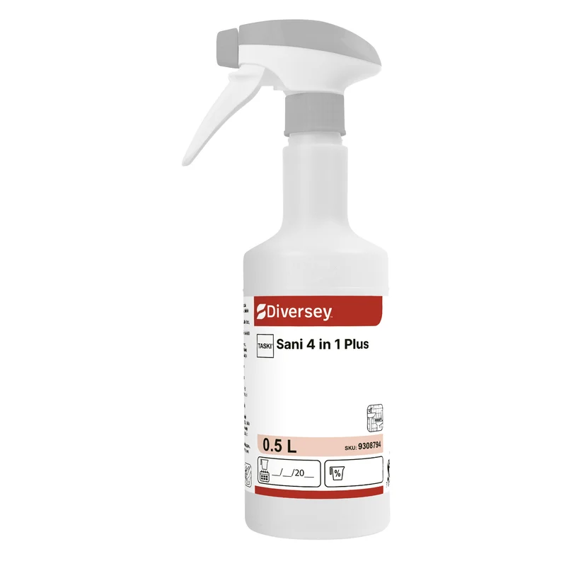 Flaconi con spruzzatore 500 ml per TASKI Sani 4in1 Plus Diversey 1 pezzo DISPONIBILE IN 7 GIORNI LAVORATIVI