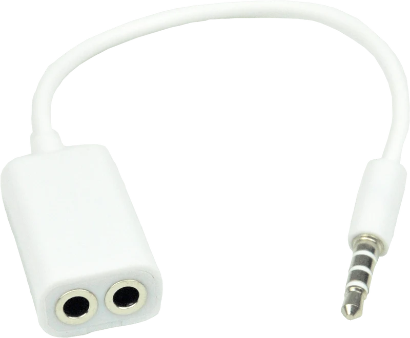 Wetech Adattatore Audio Jack F-2 Jack 3.5Mm