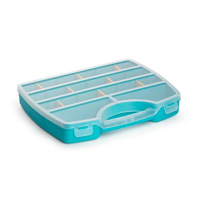 PlasticForte® Valigetta 19X15X4Con Scomparti