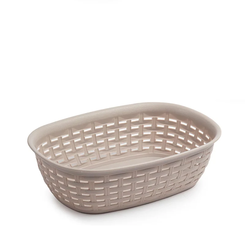PlasticForte® Cesta Rattan Multiuso assortimento casuale