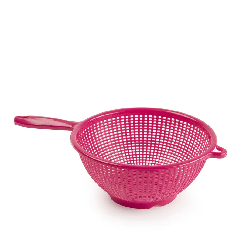 PlasticForte® Scolapasta Con Manico 22Cm Colore