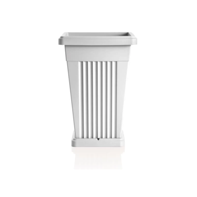 Vaso Piramide 40x40x59 Bianco 31908