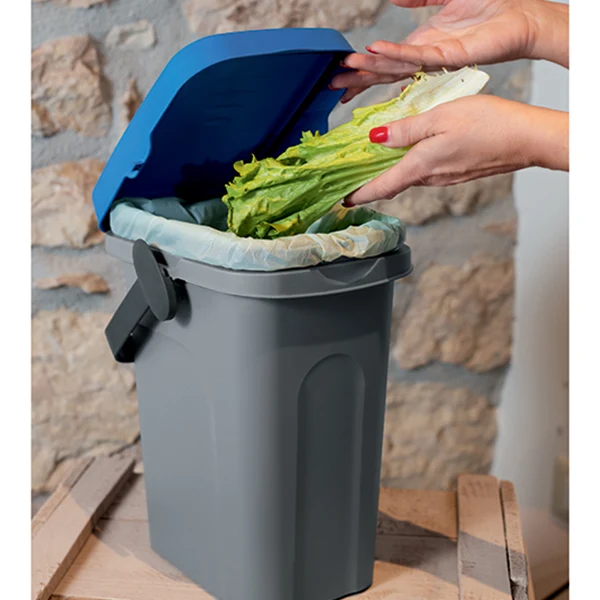 Pattumiera Home Eco System 7 Lt Blu