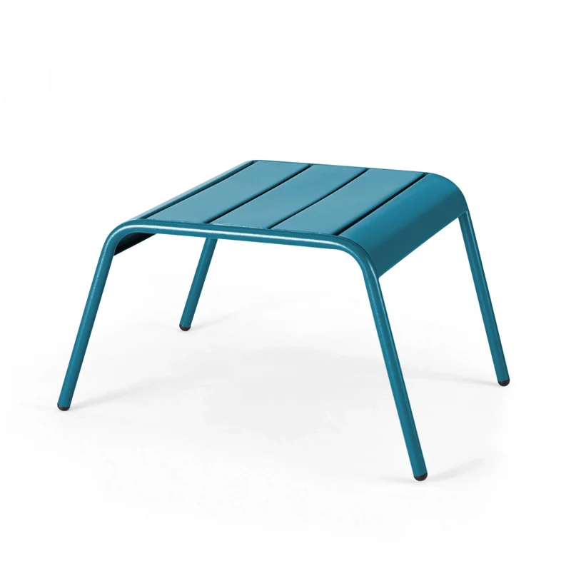 Oviala - Riposo piede in metallo blu pacifico