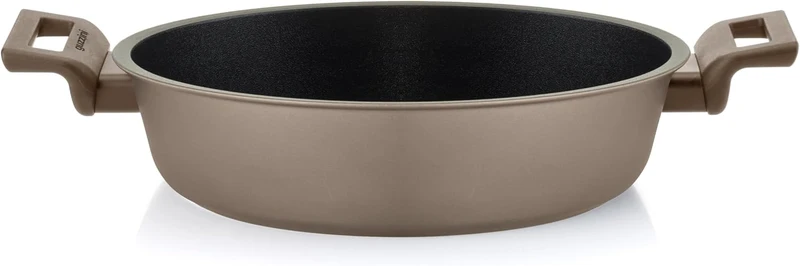 TEGAME CON DOPPI MANICI ''COOK&STRONG'' ⌀28 cm BRONZO