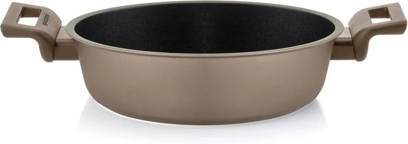 TEGAME CON DOPPI MANICI ⌀24 CM ''COOK&STRONG'' BRONZO