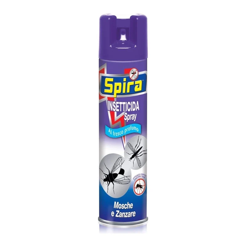 Spira Spray Mosche Zanzare 400ml Profumato