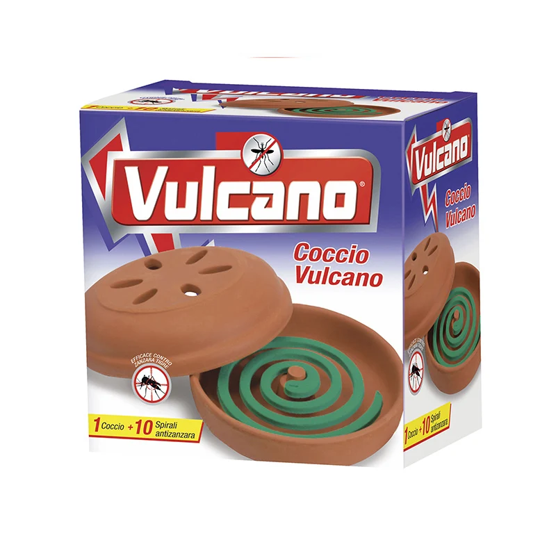 VULCANO PORTAZAMPIRONI + 10 SPIRALI