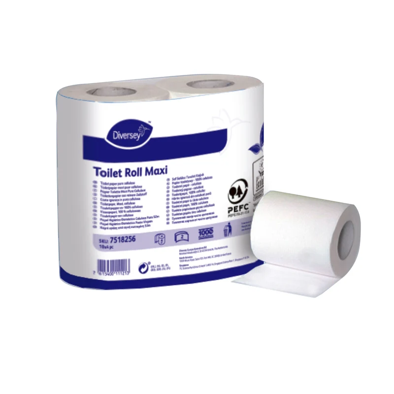 Carta igienica in rotolo Diversey Toilet Roll Maxi 52 m 1 pezzo DISPONIBILE IN 7 GIORNI LAVORATIVI