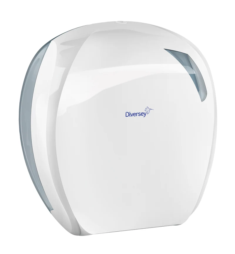 Dispenser per carta igienica in rotolo jumbo Diversey Dispenser Toilet Roll Jumbo Bianco DISPONIBILE IN 7 GIORNI LAVORATIVI