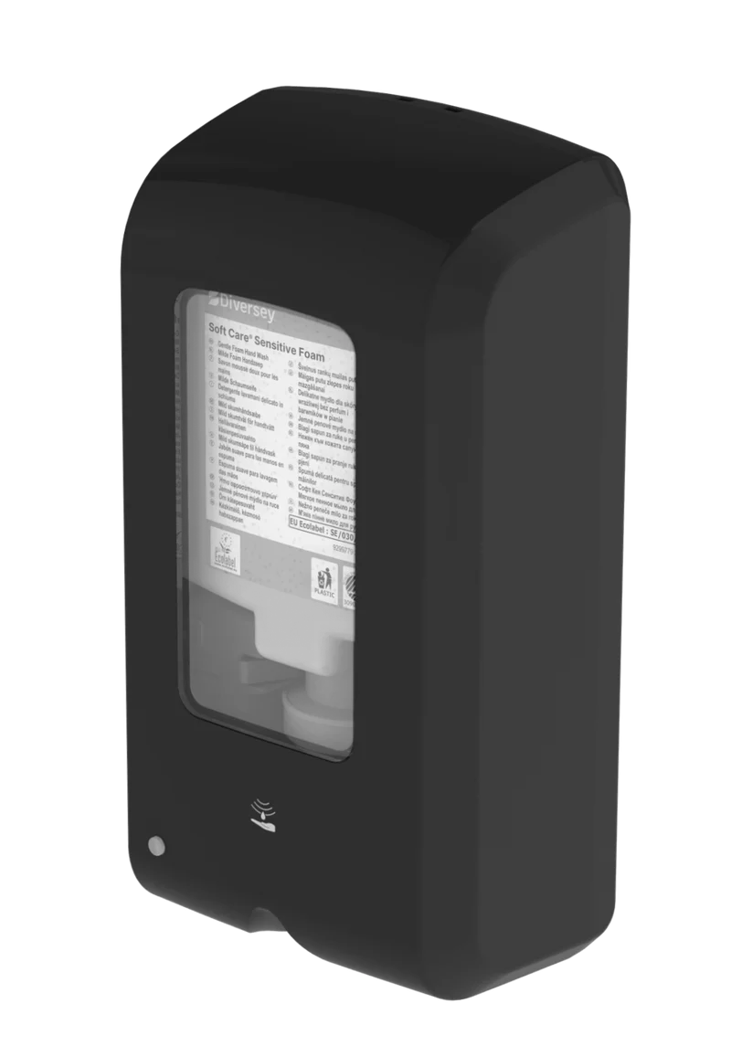 Dispenser automatico per igiene delle mani Diversey IntelliCare Touchless Dispenser Nero DISPONIBILE IN 7 GIORNI LAVORATIVI