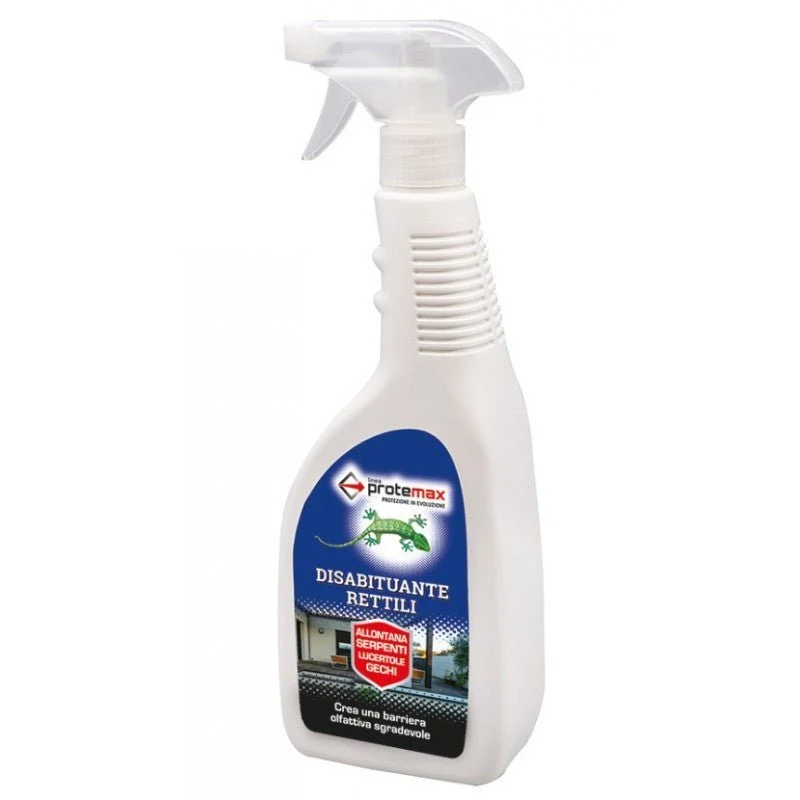 Disabituante per Rettili Spray 750ml Protemax– Protezione Efficace per Casa e Giardino