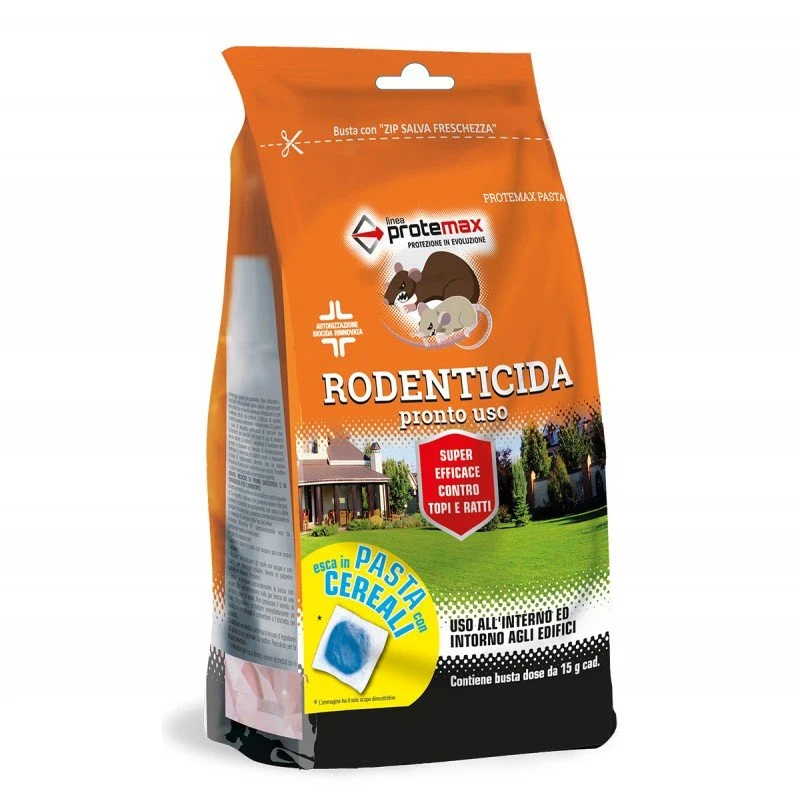 Topicida Pasta Blu 150g – Soluzione Rapida per Eliminare Topi e Ratti